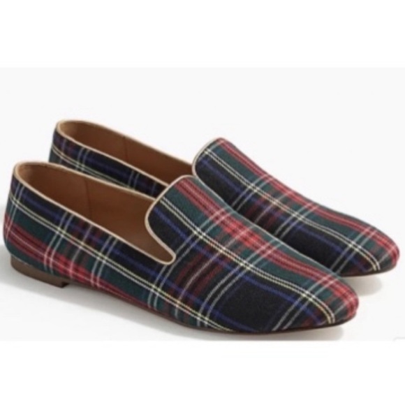 J. Crew Shoes - J.Crew Stewart tartan plaid flats